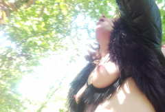 bitch in forest