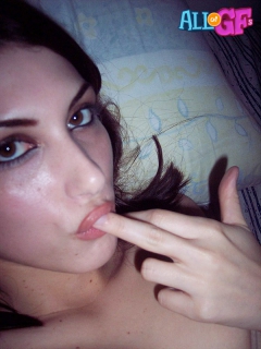 Thong girlfriend in nylons