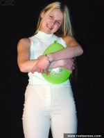 Russian big tits teen blonde posing naked