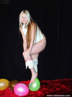 Russian big tits teen blonde posing naked