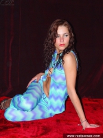 Russian teen brunette shows her great body and pussy