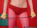 Pink pantyhose