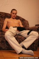 Pantyhose dick