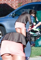 Gordita mostrando solo un poco