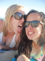 Cute Teens -Mouth Wide Open