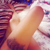 Tattooed Asian Teen