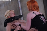 Femdom lesbian hot waxing