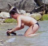 Topless beach