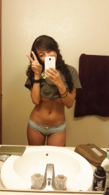 Black and Hot Korean Girl with Tattoo