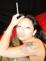 Finesse Navarro - Smoking Fetish at Dragginladies