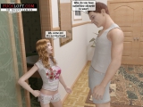 daddy with daughter comics