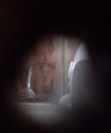 Caught my big tit flat mate masturbating