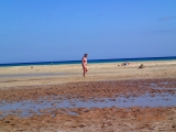 She loves to get naked at the beach....