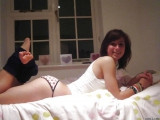 Chicks in Sexy Polka Dot Panties 5