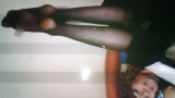 My cum on footjob teen