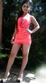 Teen sluts in fuchsia outfits mini dresses