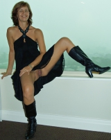 Shaved Pussy no knickers comment naughty and nice 3