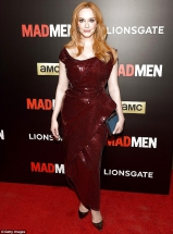 Christina Hendricks...IS A BLOND?!?!!?!?!?!