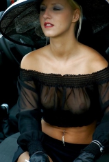 Hot Babe Smoking