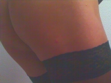 Me in black lingerie