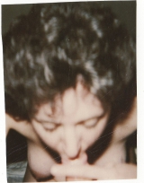 Vintage Polaroid Blowjob Queen Brenda from Bangor Maine