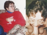 Vintage Polaroid Blowjob Queen Brenda from Bangor Maine