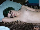 Nerdy Punk Teen With Glasses