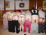 Amateur thong peeks, slips and ass. 