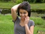 Hot Brunette Babe - Bailey Model