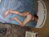 sexy mature christine shows ass