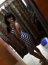 Claudia Winkleman lookalike takes naked selfies