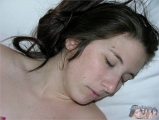 Cumshot Blown Across Hairy Teen Ass