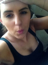 Naked iphone selfies - teen tries out her latest phone