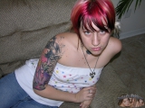 Hairy Pussy Punk Rocker