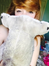 Redhead naked selfie teen - ginger hottie gets nude for self