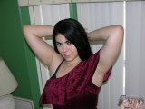 Dark Haired Babe Models Nude
