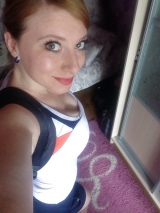 Redhead british milf - ginger lady likes to share nude selfi