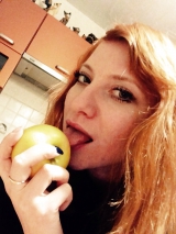 Redhead british milf - ginger lady likes to share nude selfi