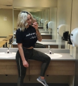 my girl at the gym