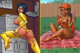 Ebony and Black Cartoon Fantasies