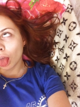 Young redhead mum selfshots - you wouldnt think she had two