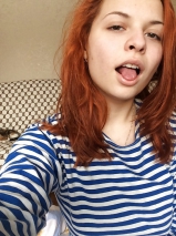 Young redhead mum selfshots - you wouldnt think she had two