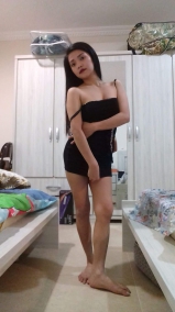 Sheraine Pornstar Wear Hot Black Dress