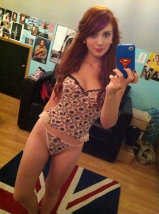 British red head naked teen selfies - ginger fire cracker st