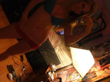 Blonde scally teen chavette - nude snaps from her collection