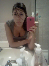 USA woman boobs pussy selfie