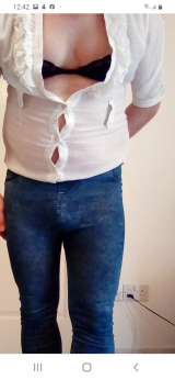 Crossdresser dressed in sexy clothes