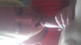 Blonde slut deapthroats cock