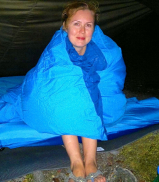 Russian woman on vacation