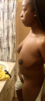 Real cheating ebony milf with nice tits